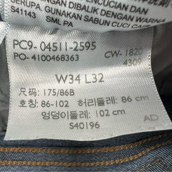 Levi's 511 Slim Fit Jeans Size 34 x 32 Men's - Picture 4 of 7